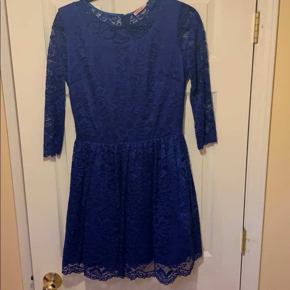 Cobalt blue dress